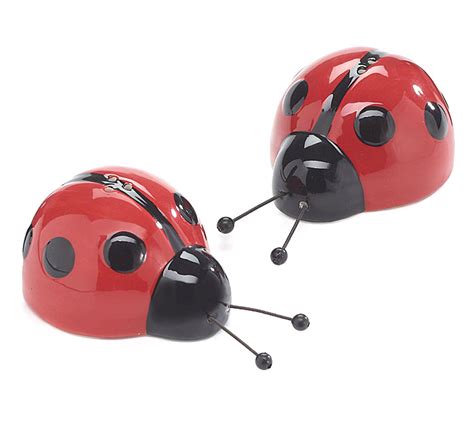 BugsNBees > Ladybug Gifts > Ladybug Ceramic Salt & Pepper Shakers