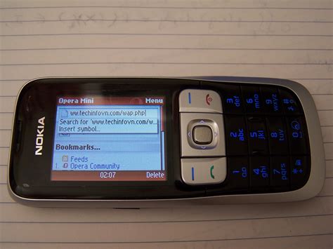Opera Mini 4.1 on Nokia 2630 | Flickr - Photo Sharing!