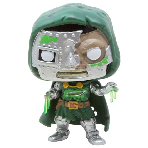 Funko POP Marvel Zombies - Zombie Doctor Doom green