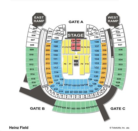 Steelers Seating Chart Virtual | Awesome Home