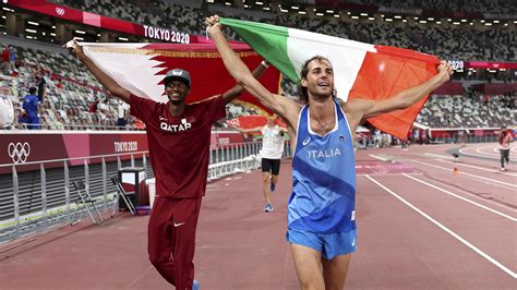 Mutaz Essa Barshim And Gianmarco Tamberi Share Men's High Jump Gold Medal : Live Updates: The ...