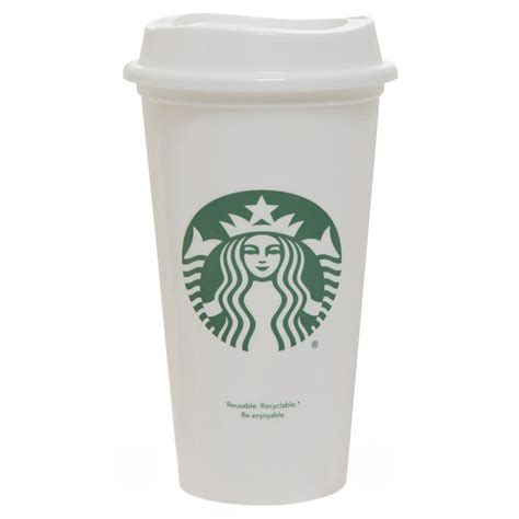 Starbucks 16 Ounce White Reusable Cups, 6 Count - Walmart.com - Walmart.com