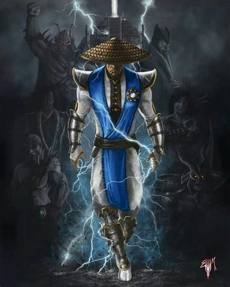 Pin by Brandon Berrett on Fantasy art | Raiden mortal kombat, Mortal ...