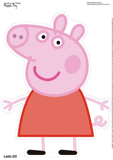 Centro de Mesa Peppa Pig Toten Display 2 - Fazendo a Nossa Festa ...