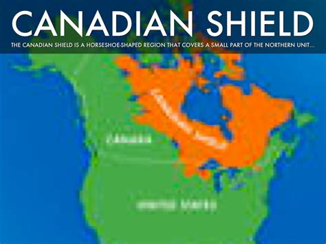 Canadian Shield On World Map