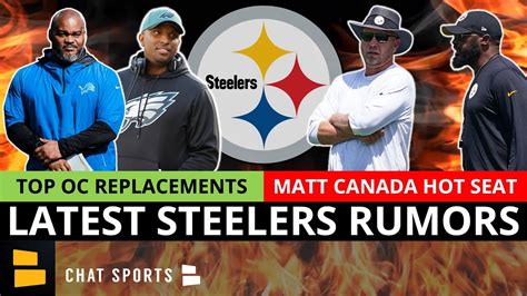 Steelers Rumors On Matt Canada Hot Seat: Top Steelers Offensive ...