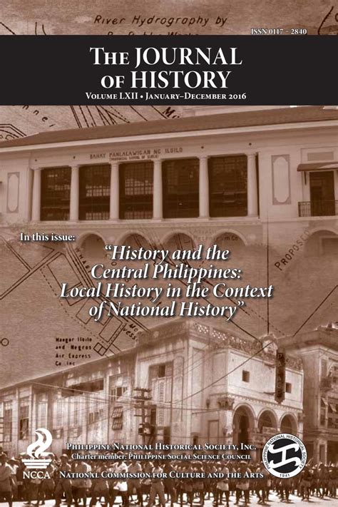 The Journal of History Volume LXII • January–December 2016 by Philippine National Historical ...