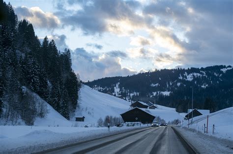 Switzerland Winter Road - Free photo on Pixabay - Pixabay