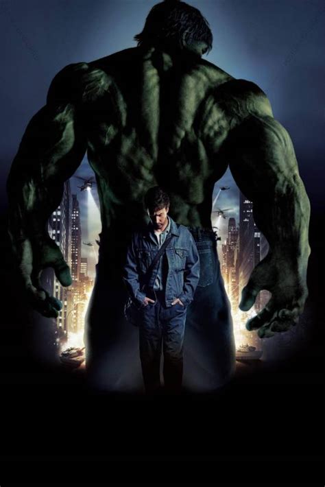 Official The Incredible Hulk Edward Norton No Text Premium Poster (Premium Fanart, Marvel ...