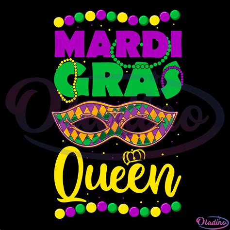 Mardi Gras Queen Crown Mask Svg Digital File, Mardi Gras Svg