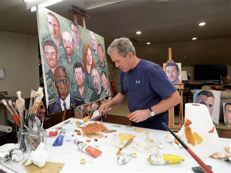 George W. Bush Publishes Book of His Paintings of Veterans | artnet News