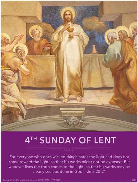 4th Sunday of Lent Cover | St. Peter Catholic Church