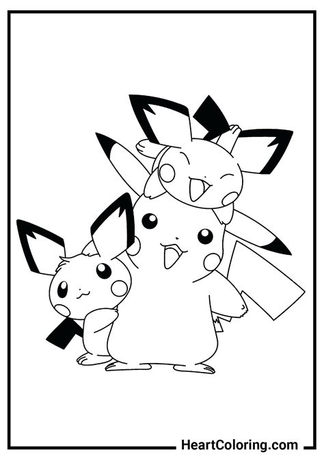 Malvorlagen Pokemon Pikachu