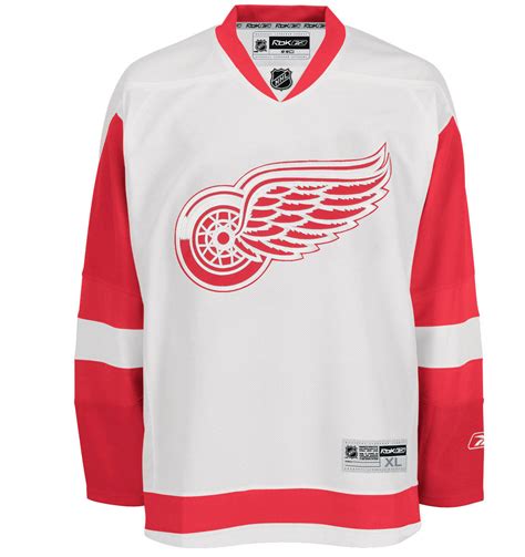 ALTERNATE "A" OFFICIAL PATCH FOR DETROIT RED WINGS WHITE JERSEY ...