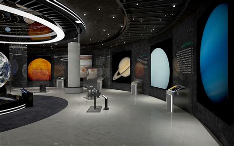 Astronomy Exhibition on Behance | Interior design exhibition, Museum interior, Clinic interior ...