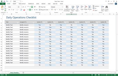 Operations Guide Template (MS Word/Excel) – Templates, Forms, Checklists for MS Office and Apple ...