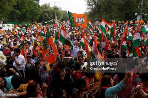 1,697 Bharatiya Janata Party Flag Stock Photos, High-Res Pictures, and ...