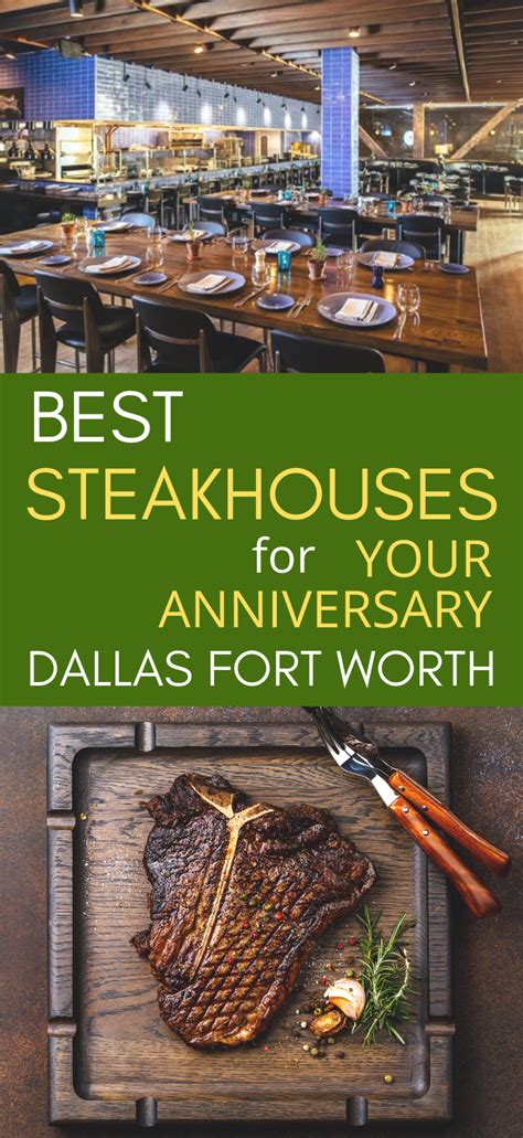 Best Steakhouses in Dallas Fort Worth to Celebrate Your Anniversary | Dallas, Dallas fort worth ...