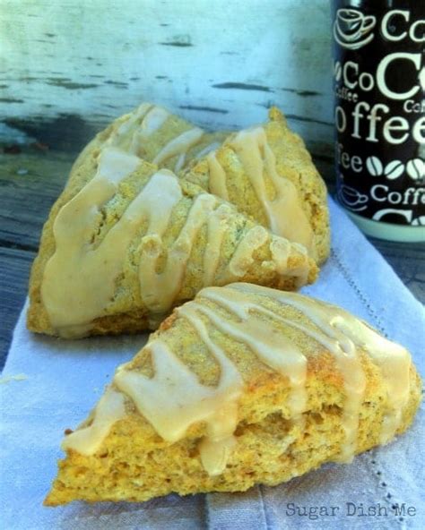 Pumpkin Spice Scones - Sugar Dish Me