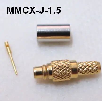 RF MMCX Type Connector MMCX J 1.5 male weld ,Coaxial connector wireless ...