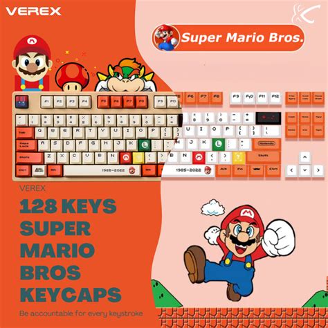 Verex PBT Mechanical Keyboard Keycaps XDA Profile Sublimation Suitable ...