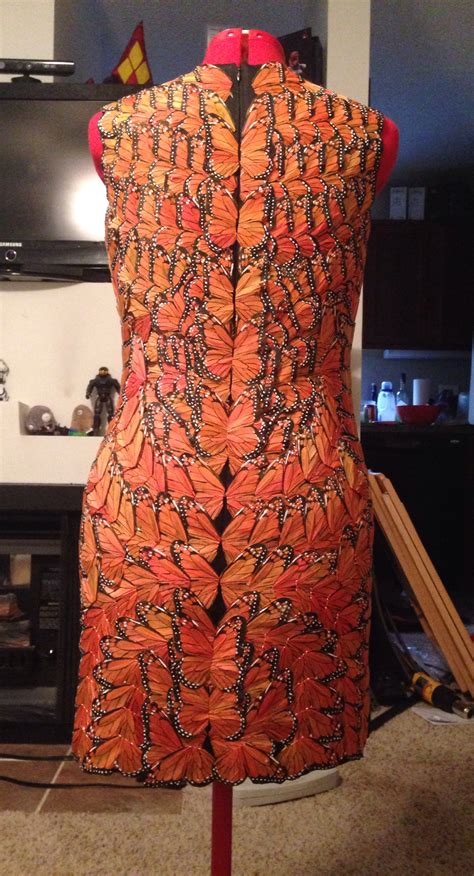 Effie Trinket butterfly dress progress by donttouchmymilk on DeviantArt