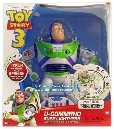 Toy Story 3 - U-COMMAND Buzz Lightyear - Online Toys Australia