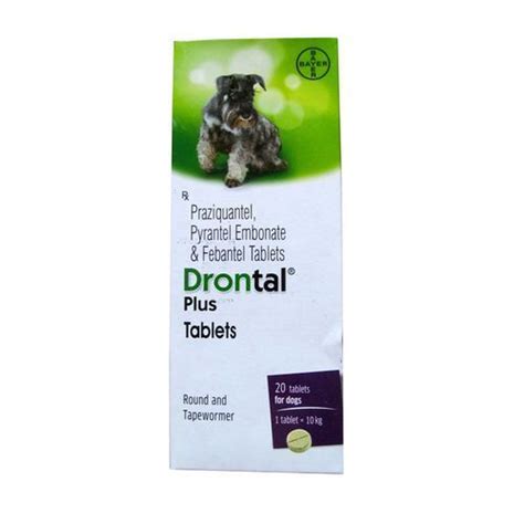 Drontal Plus Tablets, 20 Tablets - Jeewaka Pharmacy (PVT) Ltd