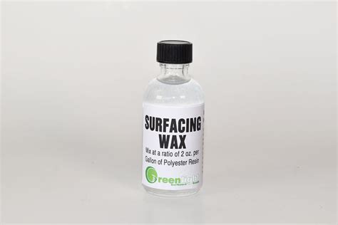 Polyester Resin Surfacing Wax Agent – Greenlight Surf Co.