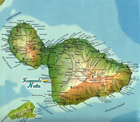 Maui Maps | Go Hawaii - Maui Road Map Printable | Printable Maps