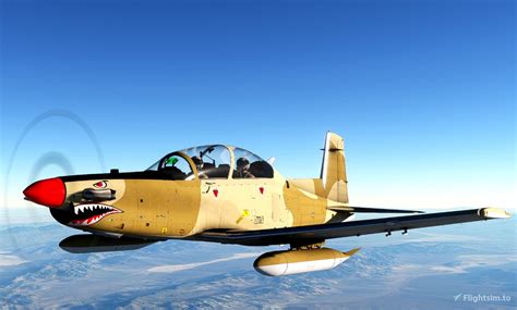 Iris T-6B Texan II Desert Camo (fictional) for Microsoft Flight ...