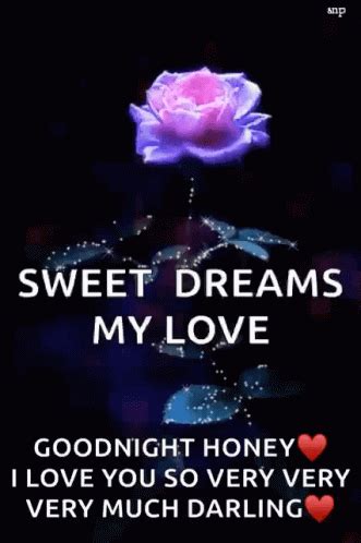 Sweet Dreams My Love Goodnight Honey GIF | GIFDB.com