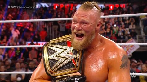 Brock Lesnar Breaks Impressive Record With WWE Championship Win ...