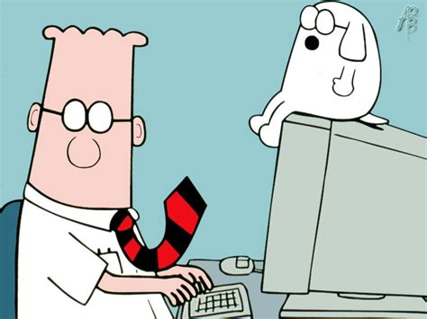 My Free Wallpapers - Cartoons Wallpaper : Dilbert