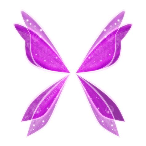 Fairy Wing PNG Image, The Beautiful Fairy Wings Glow Purple, Fairytale, Glowing, Wings PNG Image ...