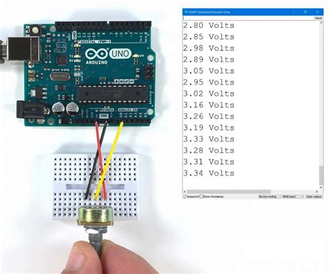 How to Use Potentiometers on the Arduino - Circuit Basics