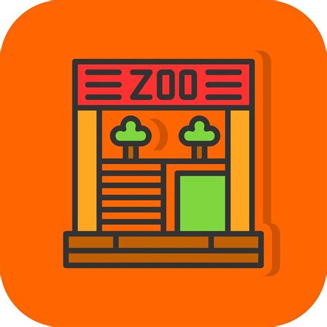 Zoo Vector Icon Design 21010705 Vector Art at Vecteezy