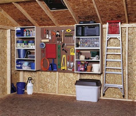 Best 10 Incredible Shed Storage Ideas for Your Home – GooDSGN | Shed organization, Storage room ...