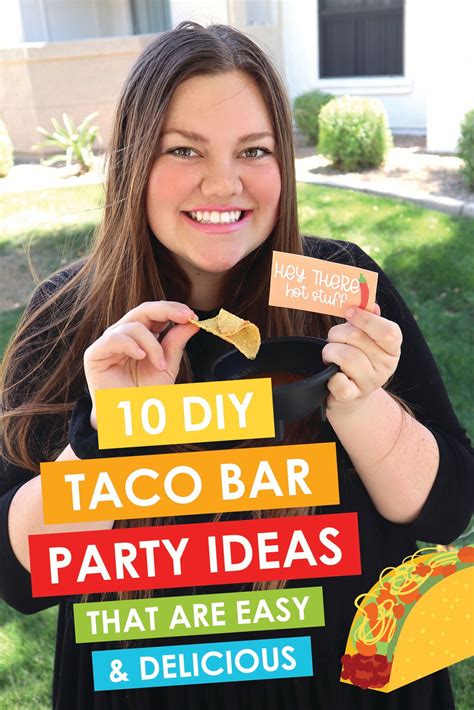 Diy Taco Bar Party Table Tents Free Printables Taco B - vrogue.co