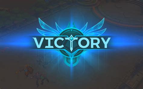 League Of Legends Victory Screen