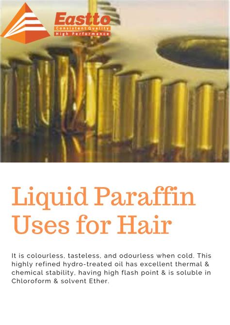 Liquid Paraffin Uses for Hair | Liquid paraffin, Paraffin, Oils