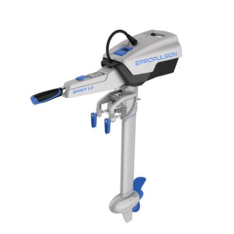 SPIRIT 1.0 - the quietest 1kw (3hp equivalent) electric outboard, suitable for small and medium ...