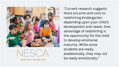 Redshirting: Pros and Cons of Delaying a Child’s Entry to Kindergarten – NESCA