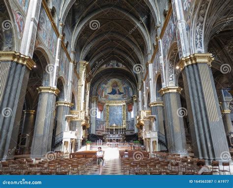 Interiors of the Cathedral in Cremona Editorial Photography - Image of ...