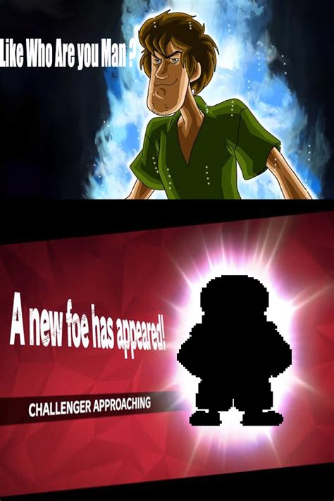 Ultra Instinct Shaggy Challenges Sans : r/dank_meme