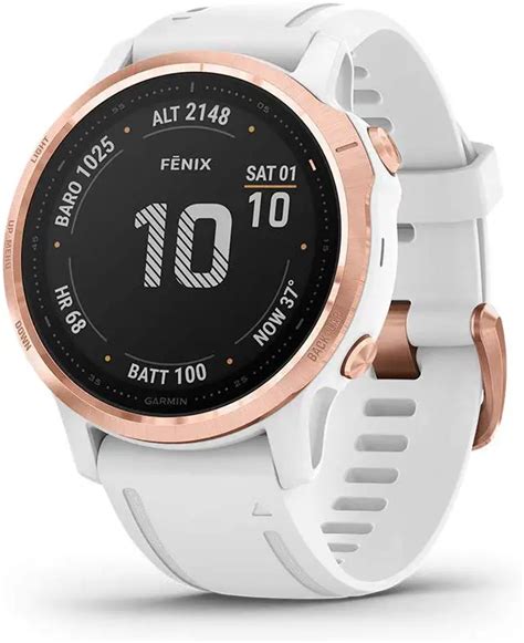 Garmin Fenix 6S Pro Specifications, Features and Price - Smartwatch Charts