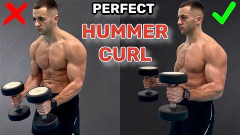 Dumbbell Hammer Curls Tutorial | CORRECT TECHNIQUE (!) - YouTube