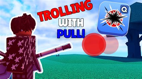 Trolling Kids With Pull In Blade Ball! - YouTube