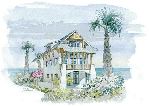 These Top 25 Coastal House Plans Were Made for Waterfront Living | Coastal house plans, Beach ...