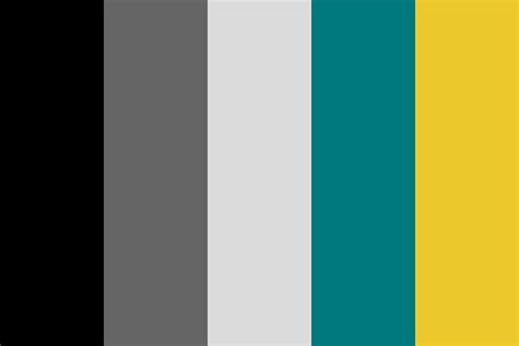 Grey Teal Collabo Color Palette